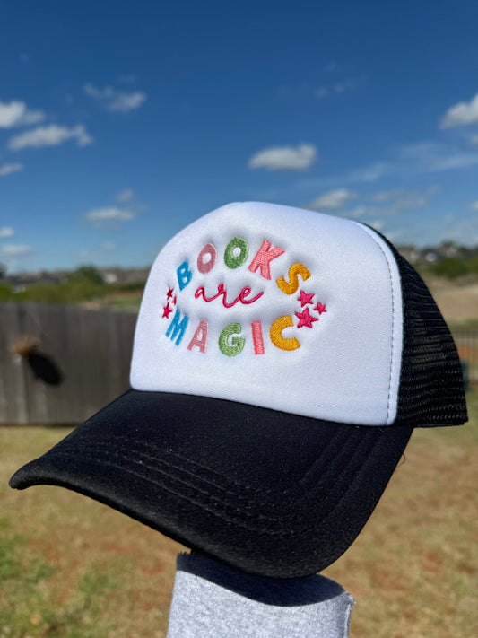 Books Are Magic Trucker