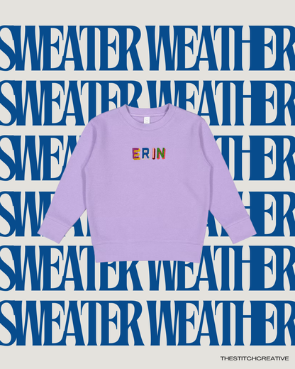 Toddler Sweater Weather