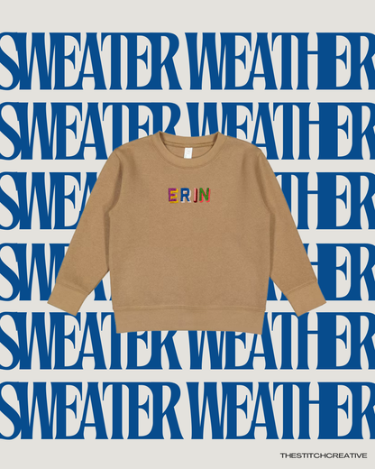 Toddler Sweater Weather