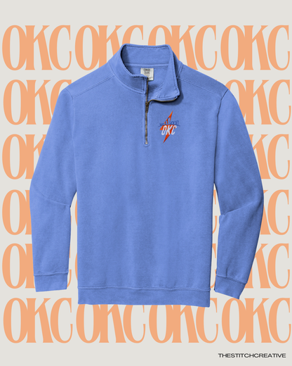 OKC Skyline Quarter Zip