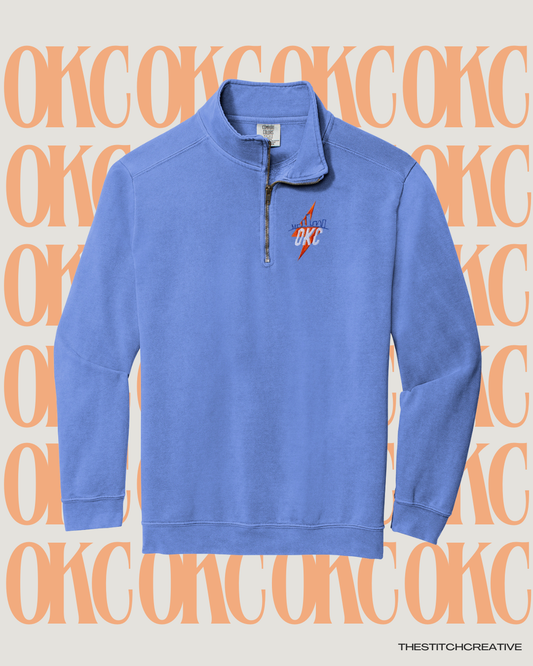 OKC Skyline Quarter Zip