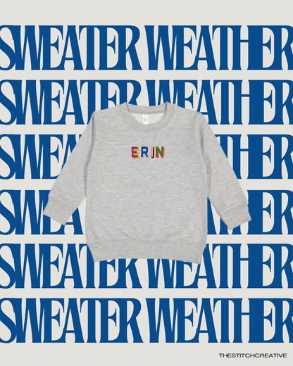 Toddler Sweater Weather