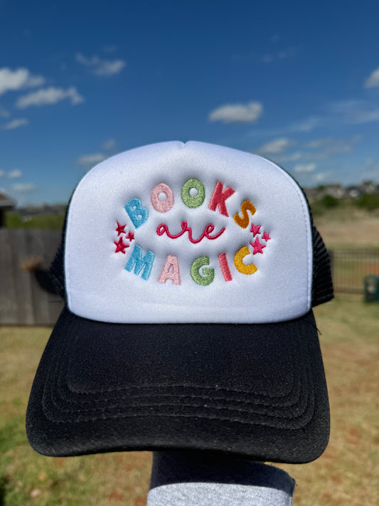 Books Are Magic Trucker